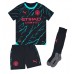 Lacne Dětský Futbalové dres Manchester City Jack Grealish #10 2023-24 Krátky Rukáv - Tretina (+ trenírky)
